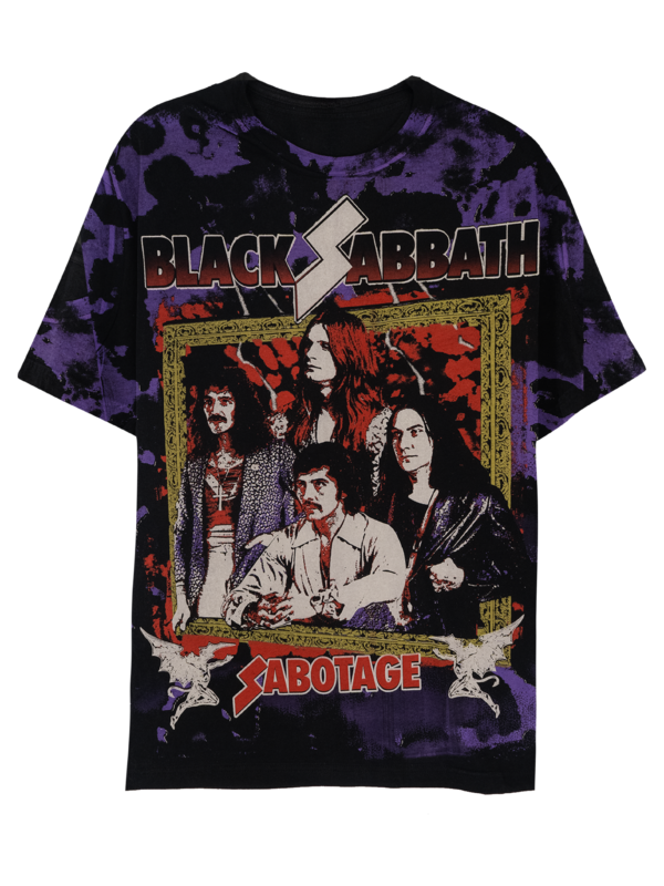 Black Sabbath Sabotage Allover Print T-Shirt