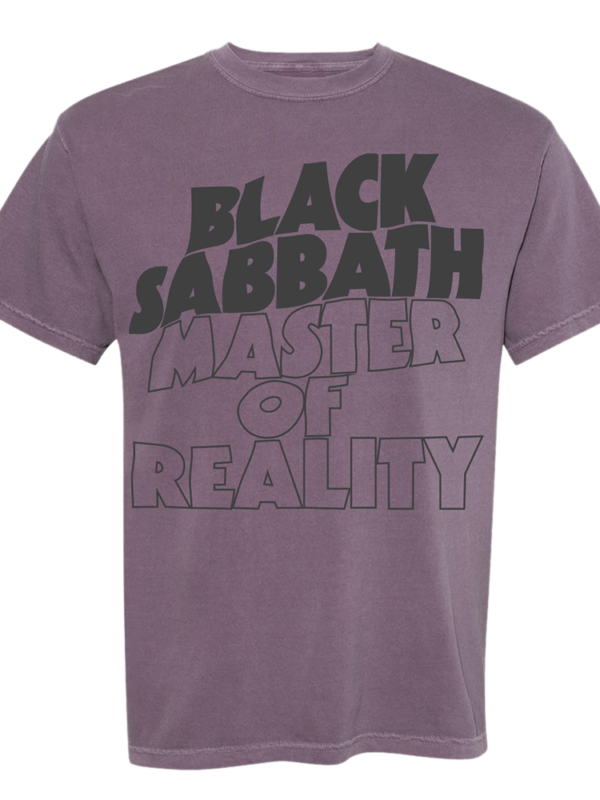 Black Sabbath Master of Reality Purple T-Shirt